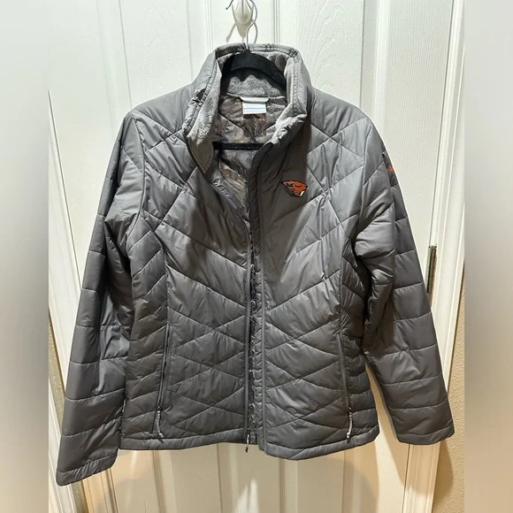 Columbia Grey Beavs Down Jacket - Picture 4 of 6